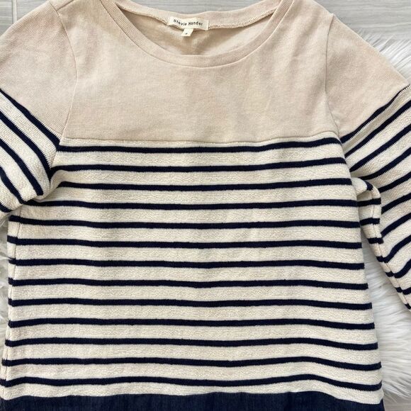 Stevie Hender Striped Denim Dress - Picture 4 of 8